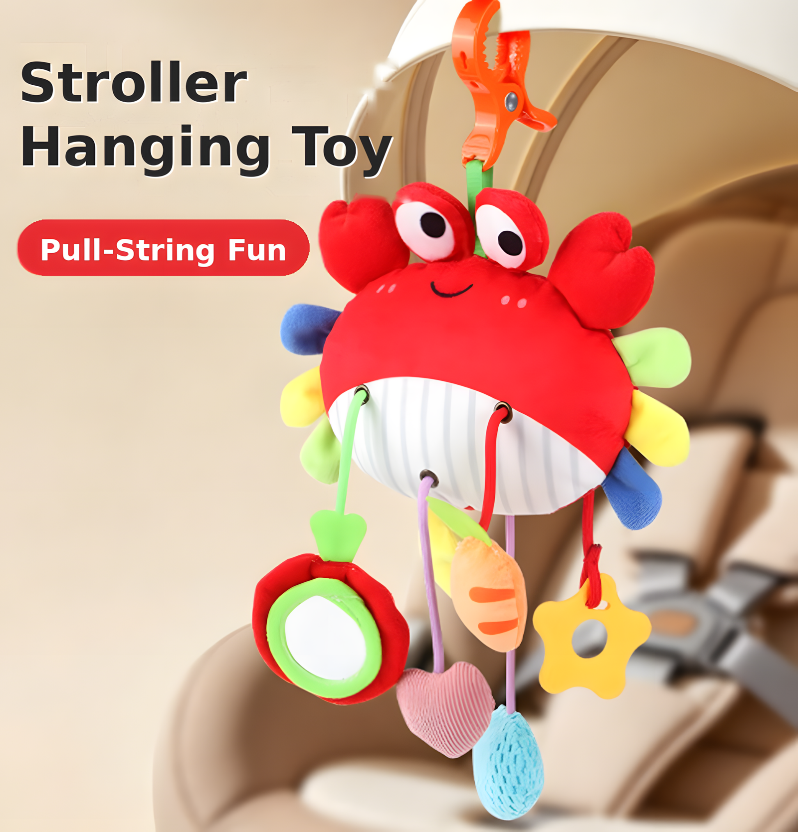 Soft Crab Hanging Toy - Image 3
